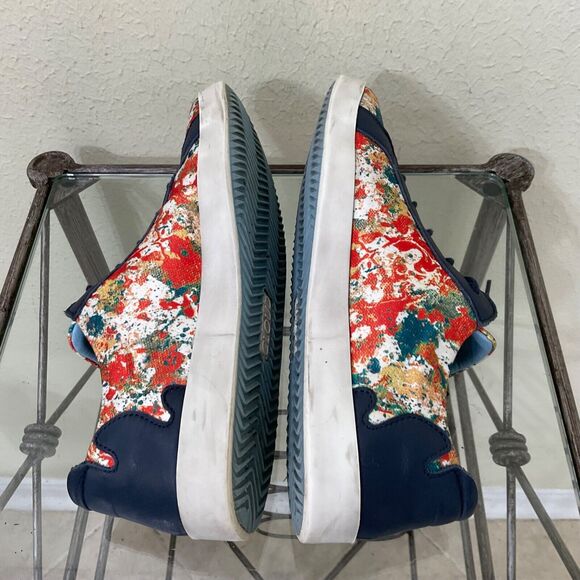 Cloud Footwear Vanessa Sneaker Women's Size 39 US 8.5 Tie Dye splatter paint - Picture 3 of 12